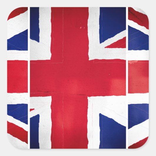 Brexit UK Vierkante Sticker (Voorkant)