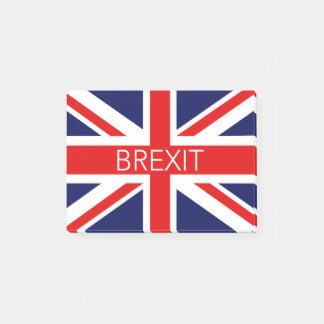 BREXIT UNION JACK - AFBEELDING VAN HOGE KWALITEIT POST-IT® NOTES