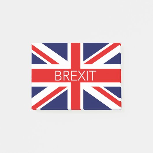 BREXIT UNION JACK - AFBEELDING VAN HOGE KWALITEIT POST-IT® NOTES (Voorkant)