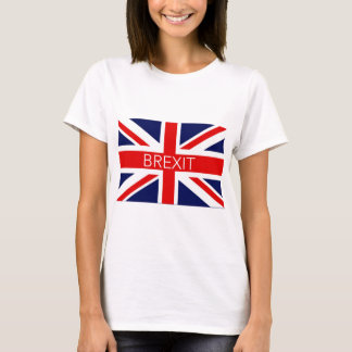 BREXIT UNION JACK - AFBEELDING VAN HOGE KWALITEIT T-SHIRT