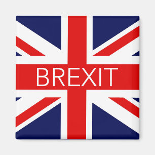 BREXIT UNION JACK - HOGE KWALITEIT AFBEELDING MAGNEET