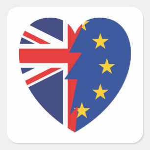 Brexit Vierkante Sticker