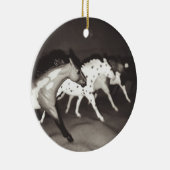 Breyer Model Horse kerstversiering Keramisch Ornament (Rechts)