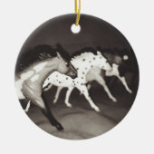 Breyer Model Horse kerstversiering Keramisch Ornament (Voorkant)