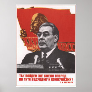 Brezhnev Poster