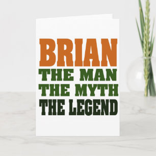 Brian - de man, de mythe, de legende kaart