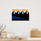 Brian Eno Poster (Keuken)