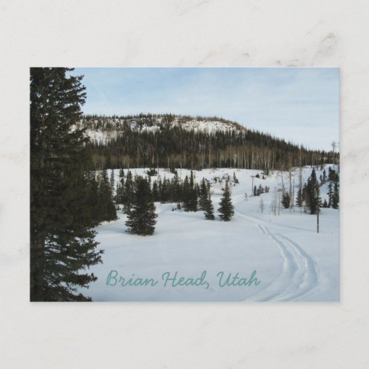 Brian Head, Utah Briefkaart (Voorkant)