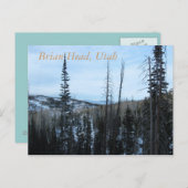 Brian Head, Utah Briefkaart (Voorkant / Achterkant)