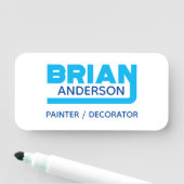 Brian Name Tag (In situ)