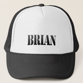 BRIAN Nom Brandé Casquette cadeau personnalisé