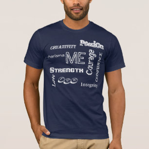 Brian Paul Ik ben ME Navy T-shirt
