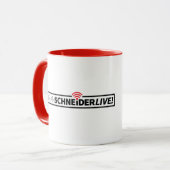 Brian Schneider VIVANT ! Tasse promotionnelle (Devant gauche)
