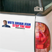 Brian voor Premier Bumpersticker (Op Truck)