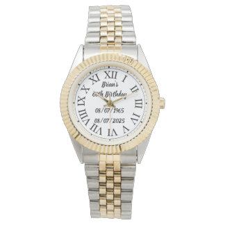 Brian's 60ste verjaardag horloge