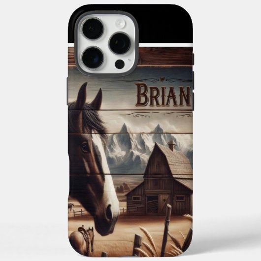 Brian's Boerderij Case-Mate iPhone Case (Achterkant)