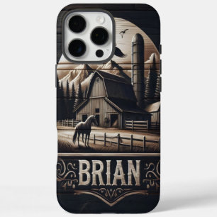 Brian's Mountain Boerderij iPhone 16 Pro Max Hoesje