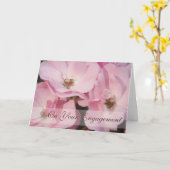 Briar Rose ・ Engagement Carte congratulation (Fleur jaune)