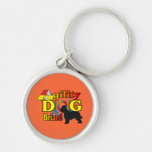 Briard Agility Sleutelhanger