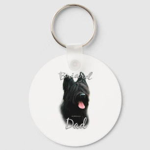 Briard Dad 2 Sleutelhanger