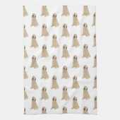 Briard Dog Pattern Theedoek (Verticaal)
