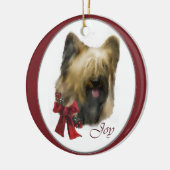 Briard kerstcadeaus Ornament (Links)