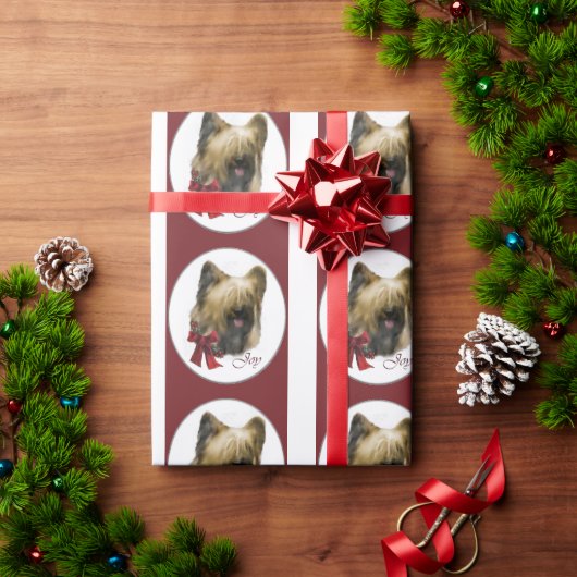 Briard Kerstmis Cadeaupapier (Feestdagen Geschenken)