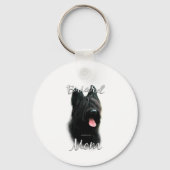 Briard Mom 2 Sleutelhanger (Achterkant)