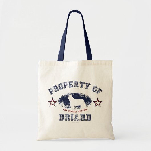 Briard Tote Bag (Voorkant)