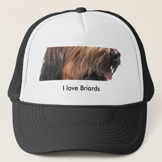 Briard Trucker Pet (Voorkant)