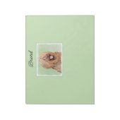 Briardschildering - Kute Original Dog Art Notitieblok (Gedraaid)