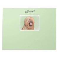 Briardschildering - Kute Original Dog Art