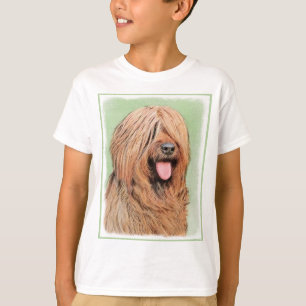 Briardschildering - Kute Original Dog Art T-shirt