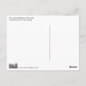 Briare aqueduct briefkaart (Achterkant)