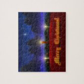 Brichtere kerstpuzzel legpuzzel (Verticaal)