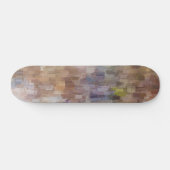Brick Abstract Winter Herfst Skateboard (Horizontaal)