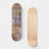 Brick Abstract Winter Herfst Skateboard (Voorkant)