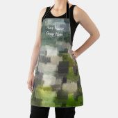 Brick Abstrait Été Vert tablier (Insitu)