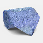 Brick Abstrait Winter Blues Cravate (Roulé)