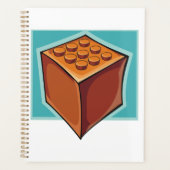 Brick Block Fun Building Toy Planner (Voorkant)