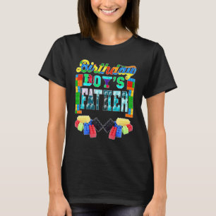 Brick Blocks vader van de geboorte jongen B Dag T-shirt