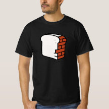 Brick Bread – Minimalistisch Grappig T-shirt Unise