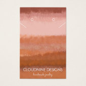 Brick Brush Earrage collier bijoux carte d'afficha (Devant)