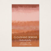 Brick Brush Earrage collier bijoux carte d'afficha (Dos)