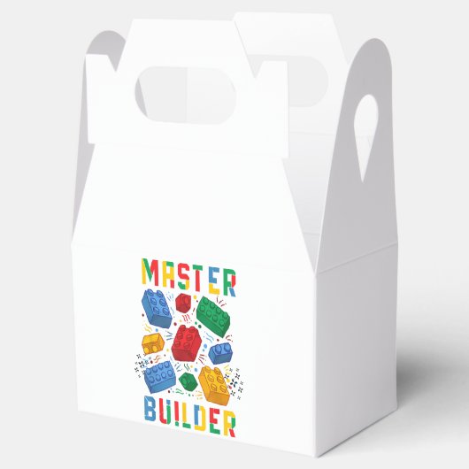 Brick Builder Funny Blocks Building Master Builder Bedankdoosjes (Geopend)