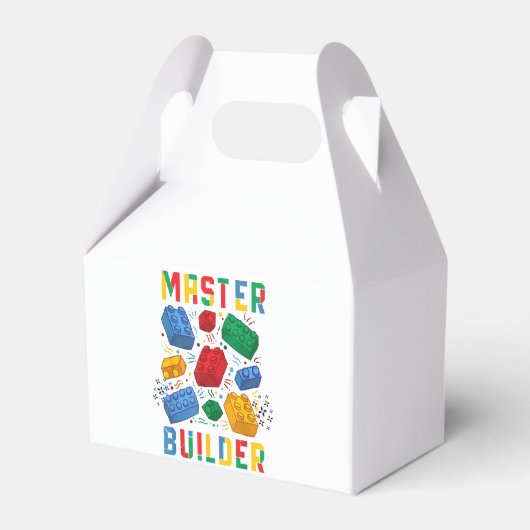 Brick Builder Funny Blocks Building Master Builder Bedankdoosjes (Voorkant Zijde)