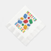 Brick Builder Funny Blocks Building Master Builder Servet (Hoek)