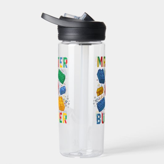 Brick Builder Funny Blocks Building Master Builder Waterfles (Rechts)