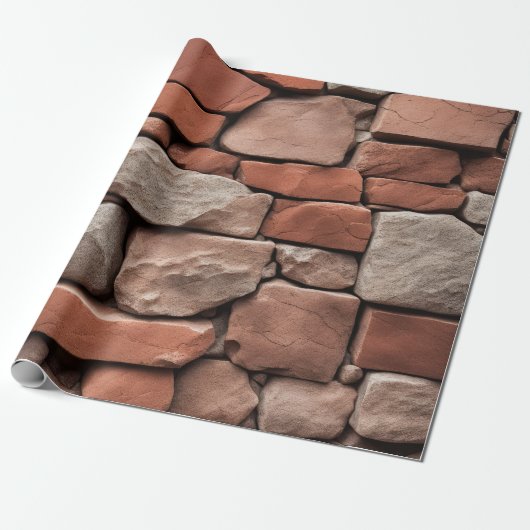 Brick Cadeaupapier (Uitgerold)