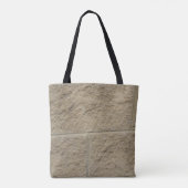 Brick Canvas tas (Achterkant)